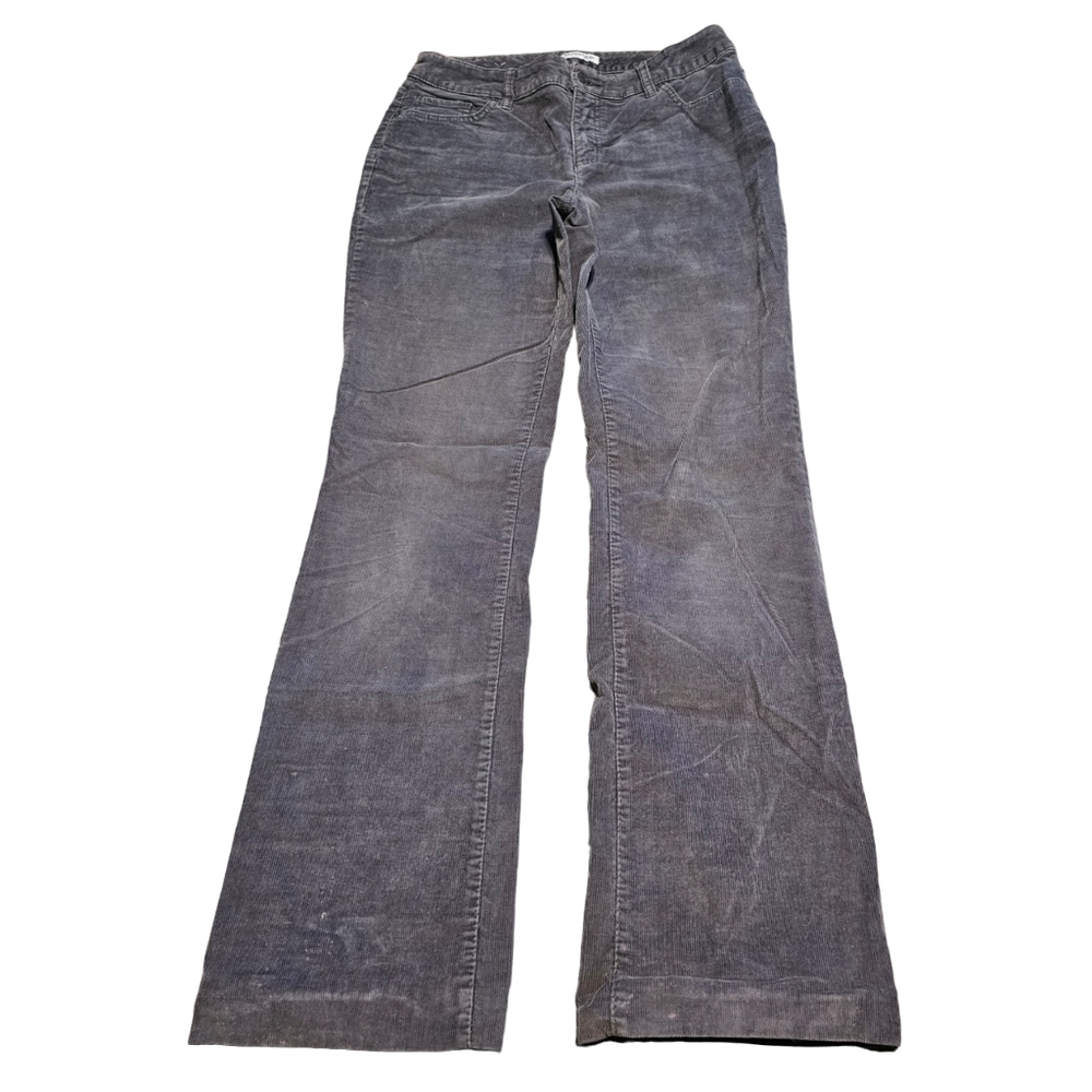 Women's St. John's Bay Gray Corduroy Pants